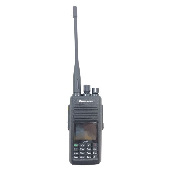 Midland CT990 UHF/VHF hi performance dual band transceiver (black)