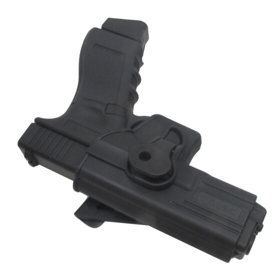 Cytac tech cqb molle holster set LEFT HANDED for glock pistol (black)