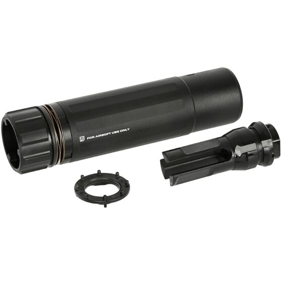 PTS silenziatore DEAD AIR SANDMAN-K TRACER con spegni fiamma 14mm- (nero)