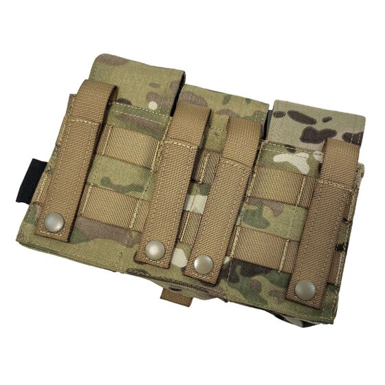 DEFCON5 tasca tripla per caricatore AK/M4 (multicam)