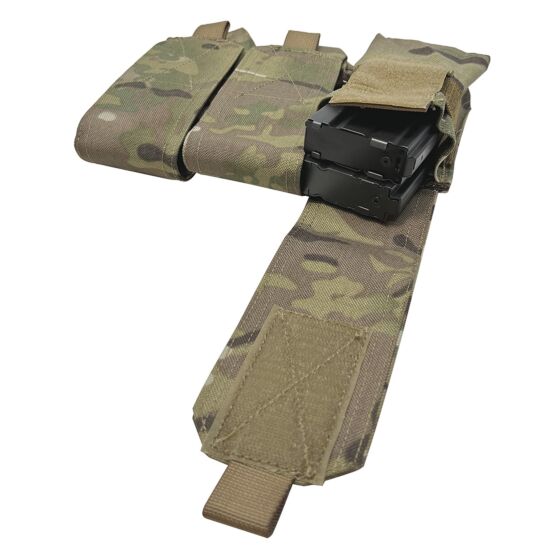 DEFCON5 tasca tripla per caricatore AK/M4 (multicam)