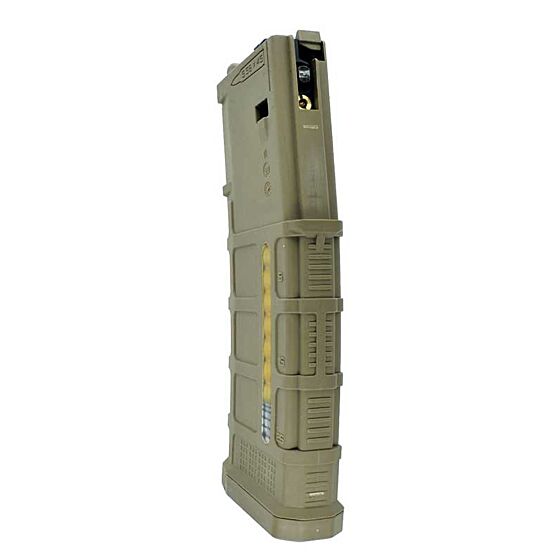 Double Eagle caricatore DMAG 35 colpi per fucile a gas M4 MWS (dark earth)