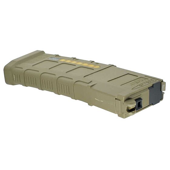 Double Eagle caricatore DMAG 35 colpi per fucile a gas M4 MWS (dark earth)