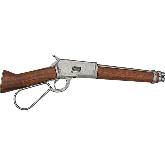 Denix fucile da collezione winchester mare's leg corto (grigio)