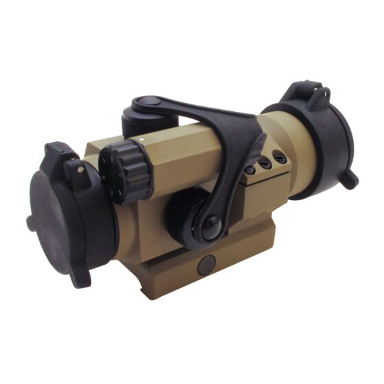 G&p ottica red dot M2 military type 30mm (tan)