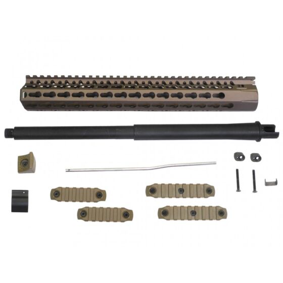 Dytac Frontale Keymod BRAVO conversion CARBINE set da 14.5 pollici (dark earth)