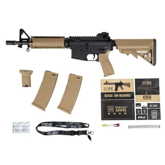Specna Arms fucile elettrico ROCK RIVER ARMS M4 Ris Cqb EDGE (tan)