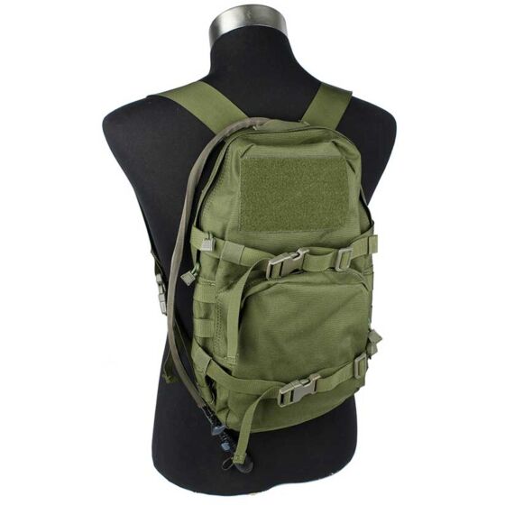 TMC zaino modulare assault pack con hydra bag (verde)