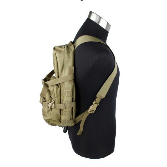 TMC zaino modulare assault pack con hydra bag (tan)