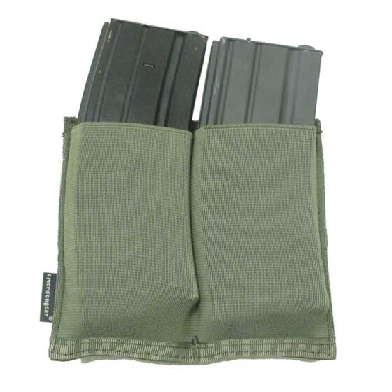Emerson tasca aperta doppio caricatore fucile m4 (ranger green)