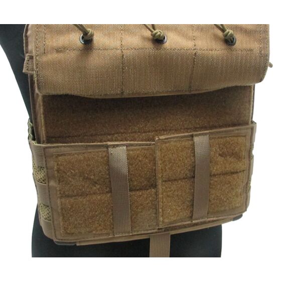 Emerson giubbino tattico 420 plate carrier (coyote brown)