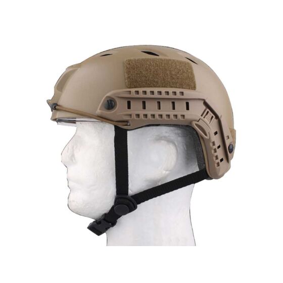Emerson FAST BJ helmet with goggle sportline version (dark earth)