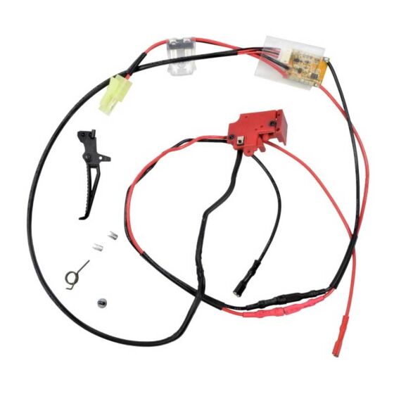 G&G Kit completo di cavi circuito e grilletto BAD + mosfet ETU per fucili elettrici 4.0 (posteriori)