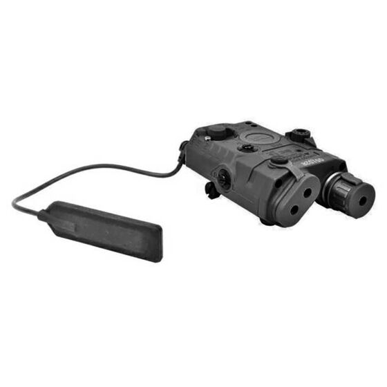 Element puntatore laser/torcia PEQ15 UHP dual pointer per slitte 20mm (nero)