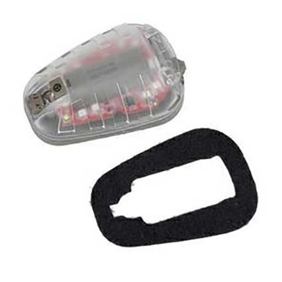 Element Torcia per elmetti personal light tan (luce rossa)