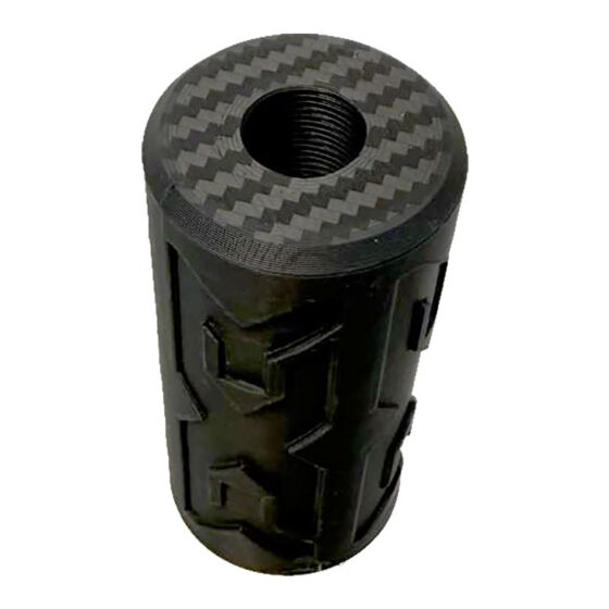 ExecuteGear silenziatore carbon style SLIM type (75mm)