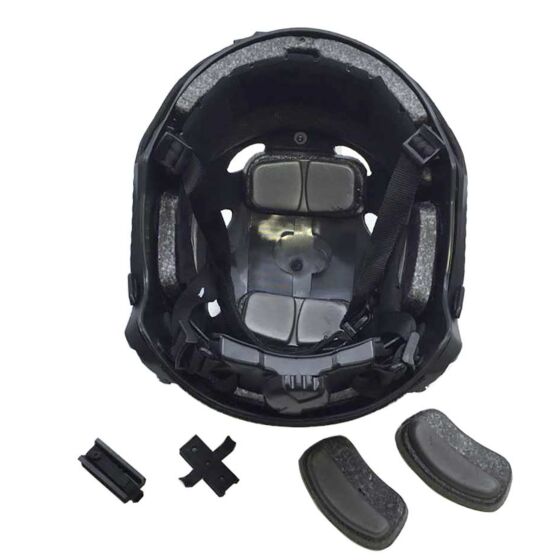 Nuprol FAST BJ tactical helmet deluxe (black)