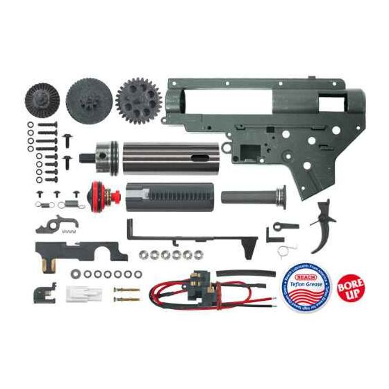 Guarder gearbox completo infinity per sr16/m4 calcio fisso