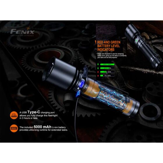 Fenix torcia tattica C7 WORK flashlight