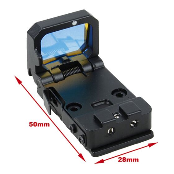 TMC mini flip red dot sight for pistols (black)