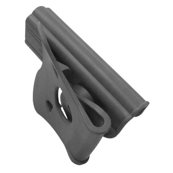 Amomax fondina rigida Gen.2 per pistole glock (nera)