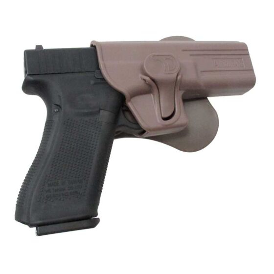 Amomax Gen.2 polymer holster for glock pistol (dark earth)