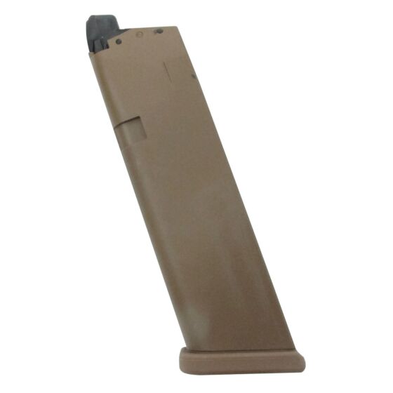 Umarex 22rd magazine for Glock 19X gas pistol (tan)