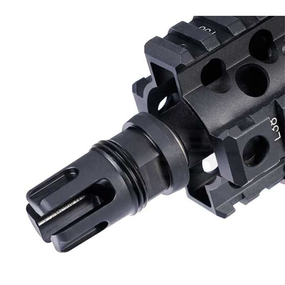 PTS spegni fiamma GRIFFIN ARMAMENT® MINIMALIST taper mount stealth flash hider (14mm-)