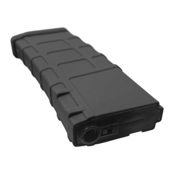 Lonex 200rd P-style magazine for M4 electric gun (black)