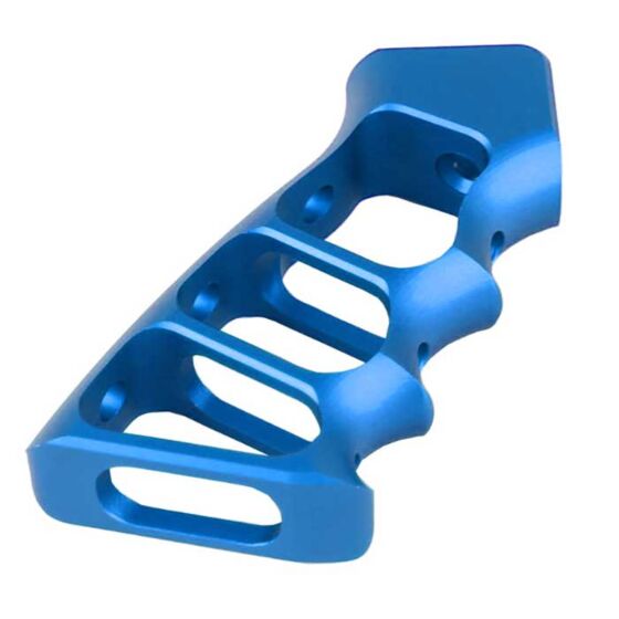 5KU grip ultra light CNC per fucile a gas M4 (blu)