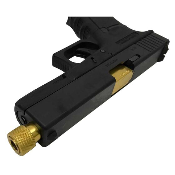 5KU canna esterna SAI style in alluminio con filetto per pistola g17/g18