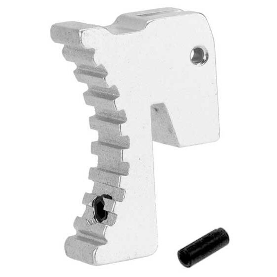 5KU grilletto in alluminio LEAP Tipo-3 per pistola a gas hi capa (silver)