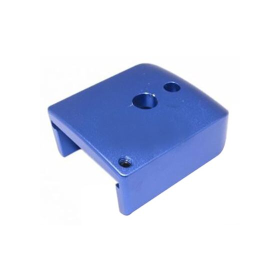 5ku aluminum magazine base type 3 for hi capa gas pistol (blue)