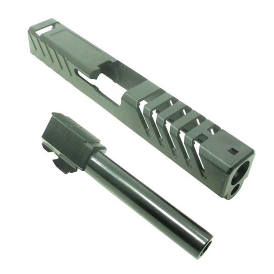 5KU carrello ZEV style in alluminio CNC per pistola Marui g17 (tipo 3)