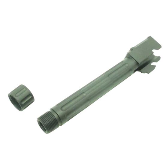 5KU canna esterna 9INE style con filetto per pistola g17/g18 (nera)
