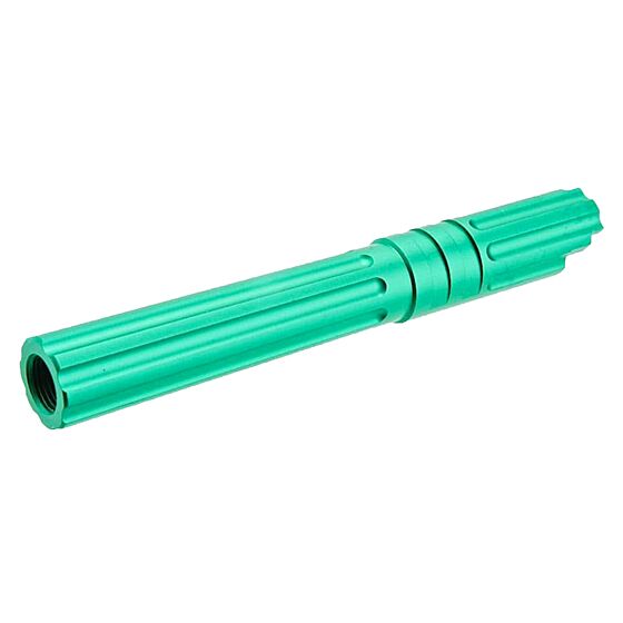 5KU LW 5.1"" aluminum outer barrel for Hi Capa gas pistol (green)