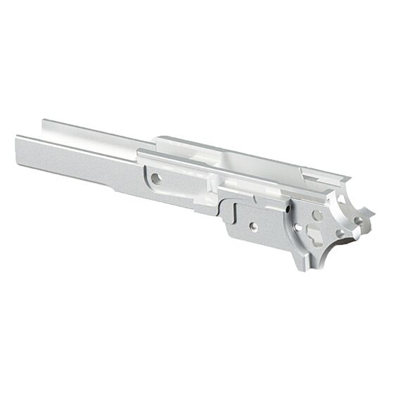 5KU Set Castello alluminio CNC 3.9" SV type-1 per pistola a gas Marui HI-CAPA (silver)