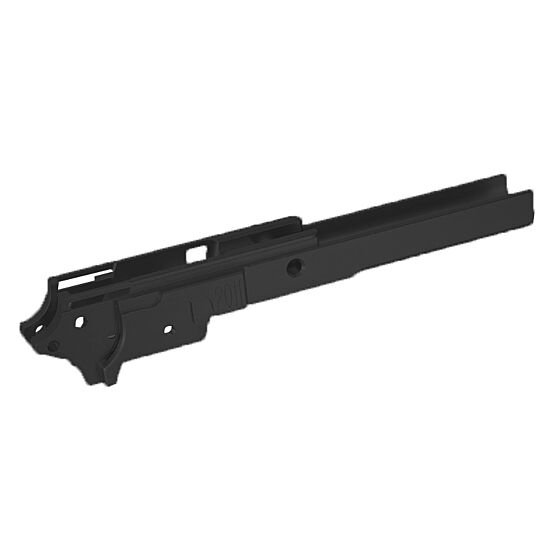 5KU  4.3" 2011 type-1 CNC aluminum frame set for Marui Hi capa gas pistol (black)