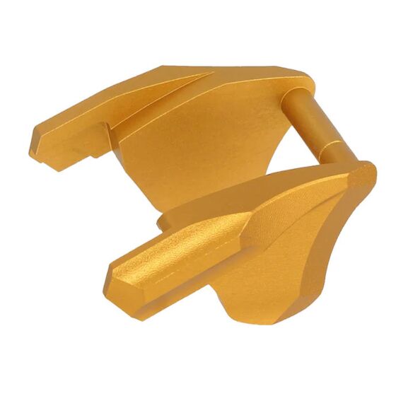 5KU leve sicura in alluminio per pistola a gas Hi-capa (dorate)