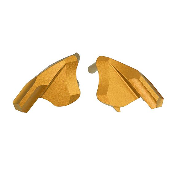 5KU leve sicura in alluminio per pistola a gas Hi-capa (dorate)