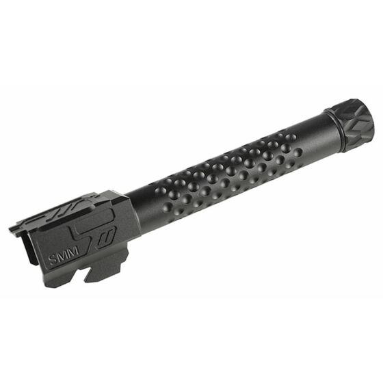 5KU canna esterna alluminio ZEV style con filetto per pistola MARUI G19 (nera)