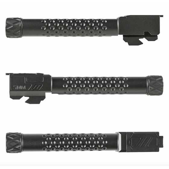 5KU canna esterna alluminio ZEV style con filetto per pistola MARUI G19 (nera)