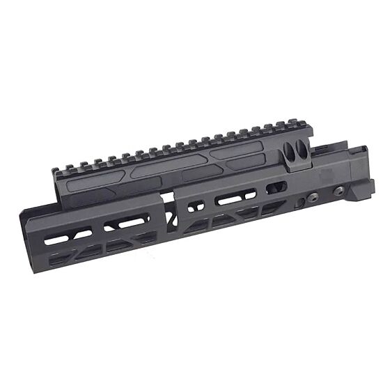 5KU astina rail JM-MMS style da 10.1" per fucile a gas Marui AKM (nera)