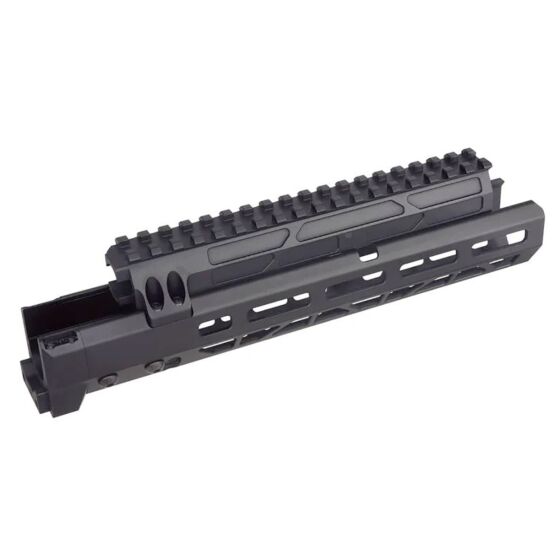 5KU astina rail JM-MMS style da 10.1" per fucile a gas Marui AKM (nera)