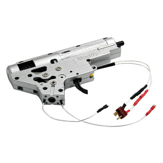 Modify gearbox TORUS completo 8mm per fucili elettrici M4A1/SR16 (cavi anteriori) Torque SP120