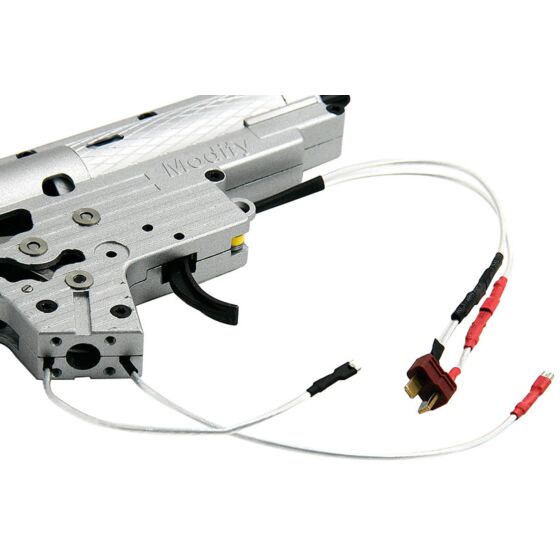 Modify gearbox TORUS completo 8mm per fucili elettrici M4A1/SR16 (cavi anteriori) Torque SP120