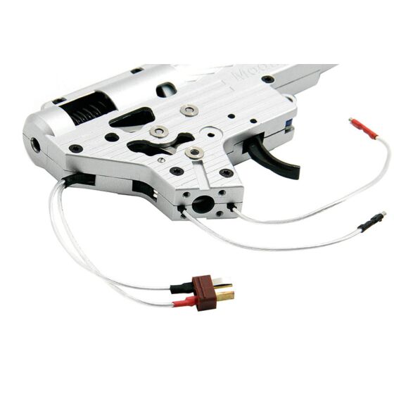 Modify gearbox TORUS completo 8mm per fucili elettrici M4A1/SR16 (cavi posteriori) Hi Speed SP100