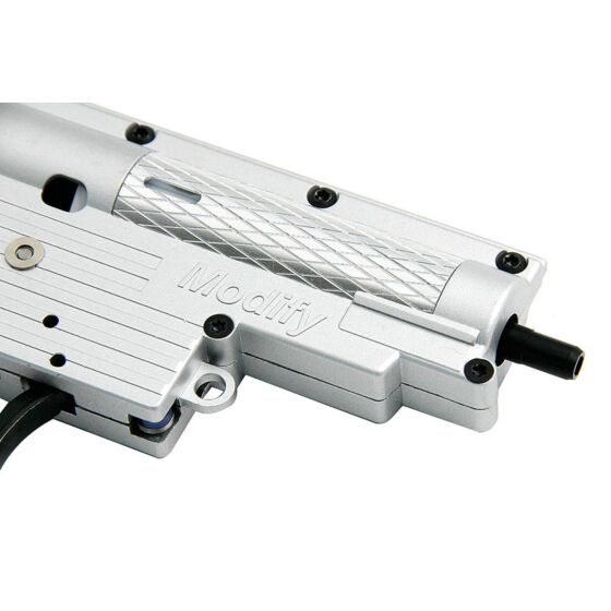 Modify gearbox TORUS completo 8mm per fucili elettrici M4A1/SR16 (cavi posteriori) Hi Speed SP100