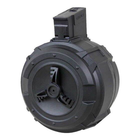 G&G caricatore DRUM maggiorato 2200bb per fucile elettrico AK