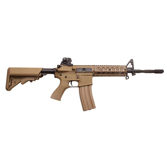G&g fucile elettrico m4 ras combat machine (tan)